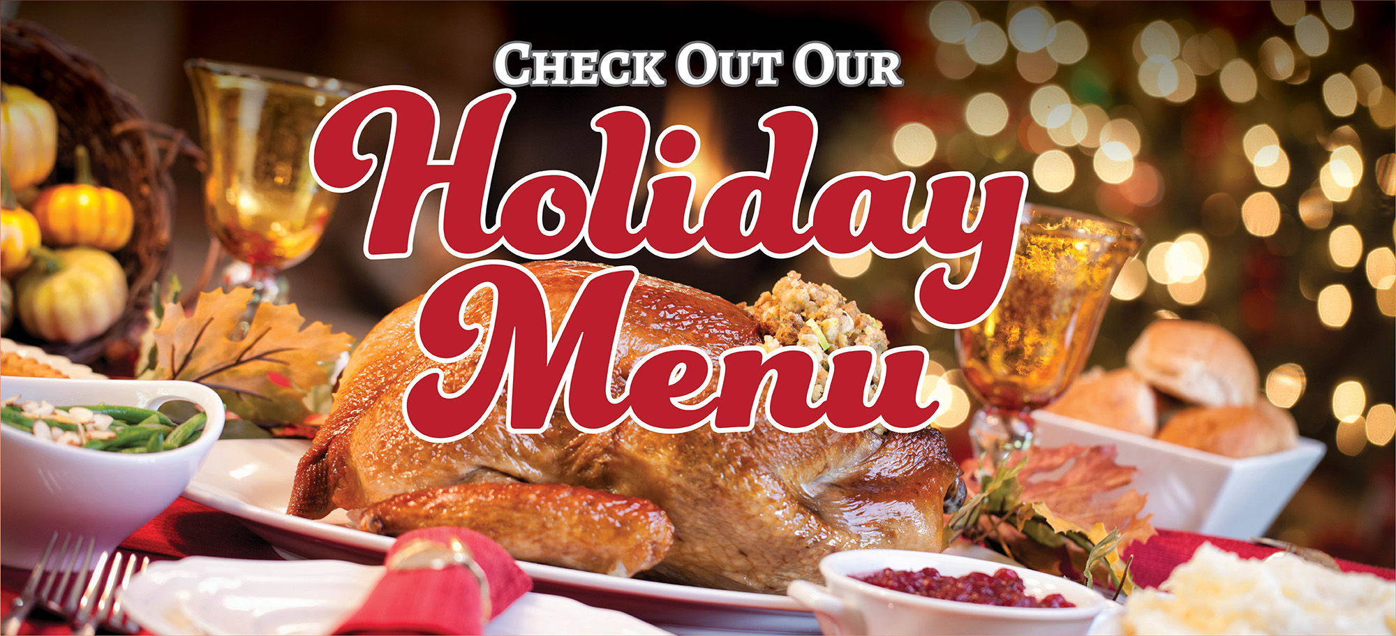Check Out Our Holiday Menu